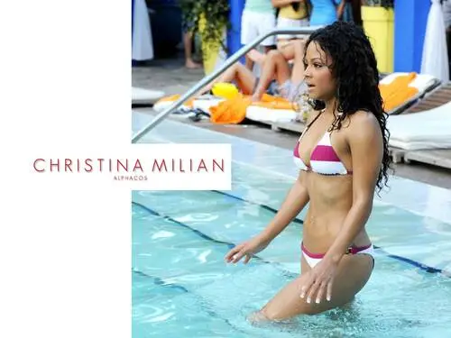 Christina Milian Kitchen Apron - idPoster.com