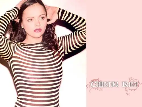 Christina Ricci White T-Shirt - idPoster.com