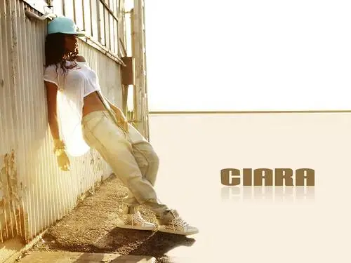 Ciara White T-Shirt - idPoster.com