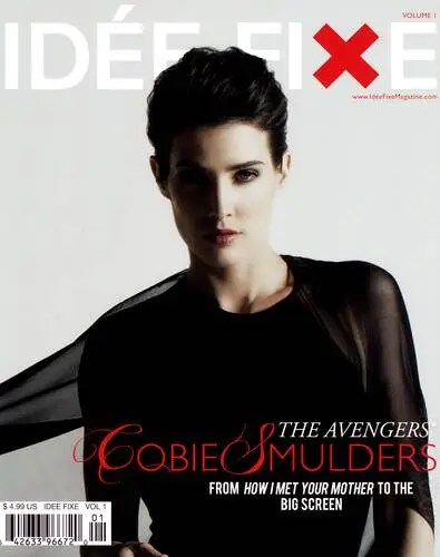 Cobie Smulders White T-Shirt - idPoster.com