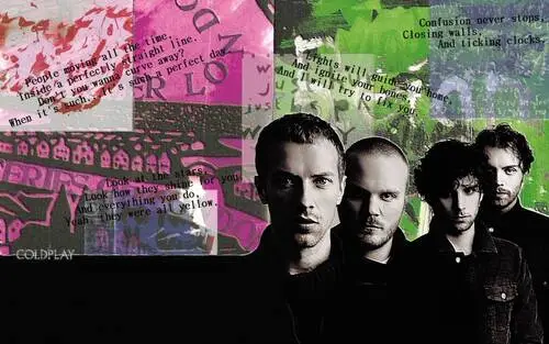 Coldplay Fridge Magnet picture 192746