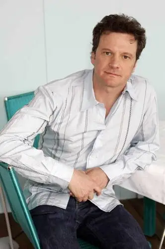 Colin Firth White T-Shirt - idPoster.com