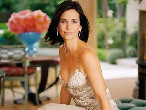 Courteney Cox Protected Face mask - idPoster.com