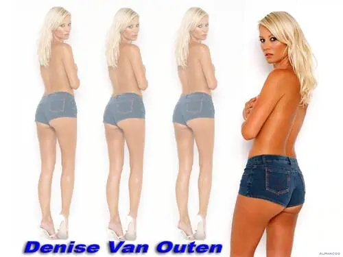 Denise Van Outen Men's Colored T-Shirt - idPoster.com