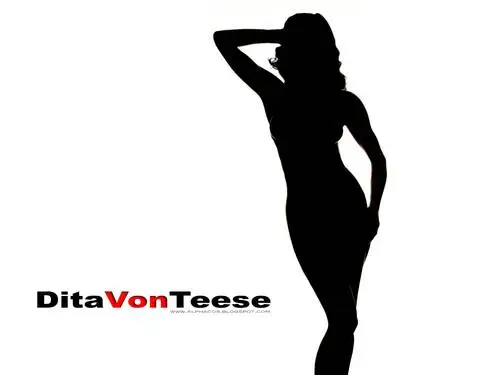 Dita Von Teese White T-Shirt - idPoster.com