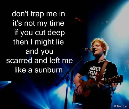 Ed Sheeran Wall Poster picture 133772