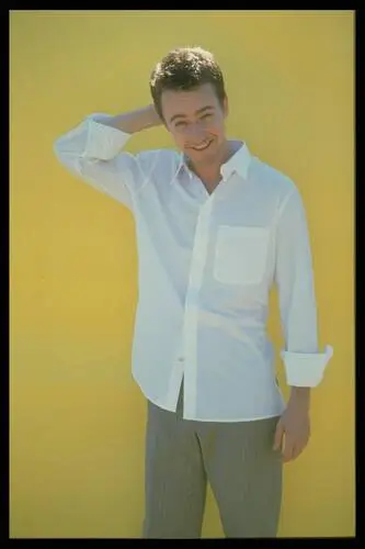 Edward Norton Men's Colored  Long Sleeve T-Shirt - idPoster.com