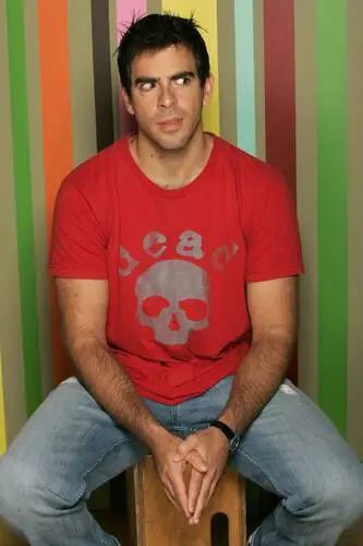 Eli Roth Men's Colored T-Shirt - idPoster.com