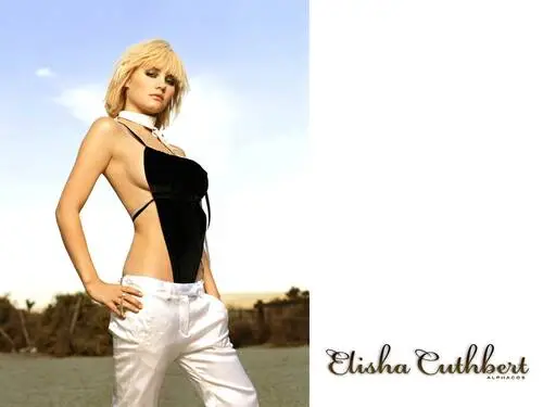 Elisha Cuthbert Women's Colored  Long Sleeve T-Shirt - idPoster.com