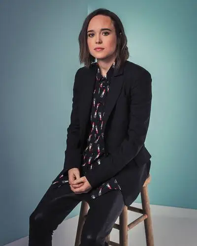 Ellen Page Drawstring Backpack - idPoster.com