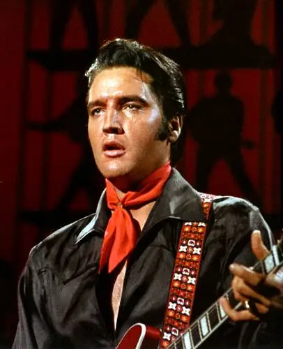 Elvis Presley Men's Colored  Long Sleeve T-Shirt - idPoster.com