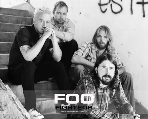 Foo Fighters White T-Shirt - idPoster.com