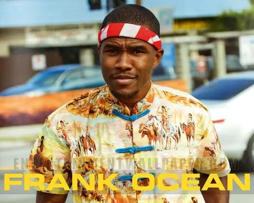 Frank Ocean White Tank-Top - idPoster.com