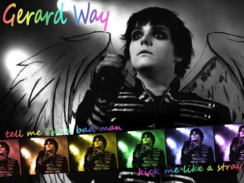 Gerard Way Women's Colored Tank-Top - idPoster.com