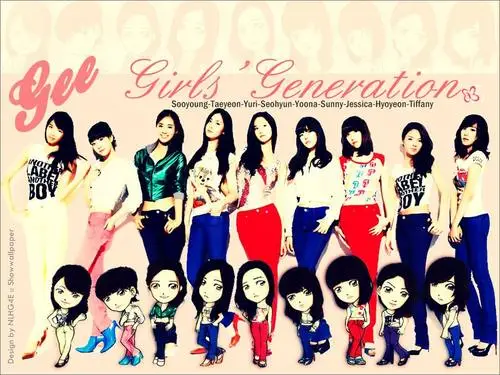 Girls Generation SNSD Drawstring Backpack - idPoster.com
