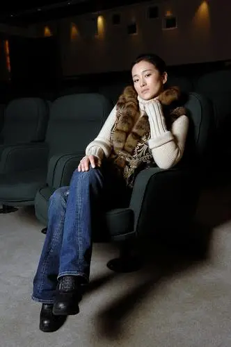 Gong Li Drawstring Backpack - idPoster.com
