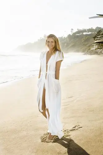 Gwyneth Paltrow White T-Shirt - idPoster.com