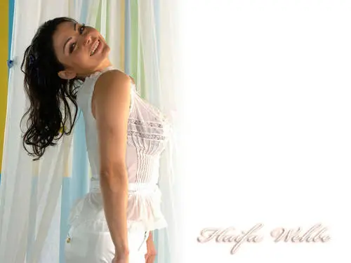 Haifa Wehbe White T-Shirt - idPoster.com