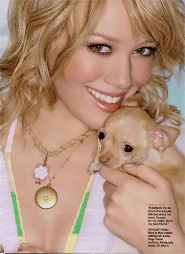 Hilary Duff Computer MousePad picture 8900