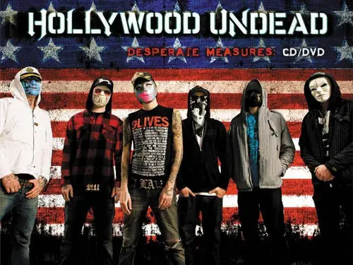 Hollywood Undead White T-Shirt - idPoster.com