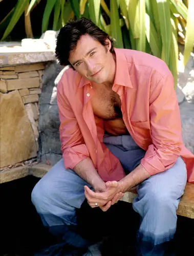 Hugh Jackman Men's Colored  Long Sleeve T-Shirt - idPoster.com