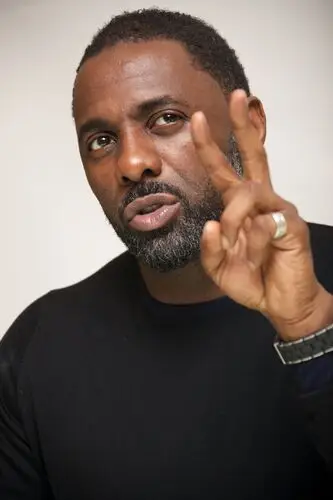 Idris Elba Men's Colored  Long Sleeve T-Shirt - idPoster.com