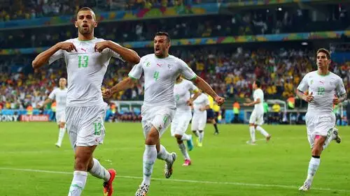 Islam Slimani Wall Poster picture 307849