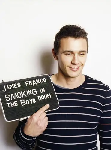 James Franco White T-Shirt - idPoster.com