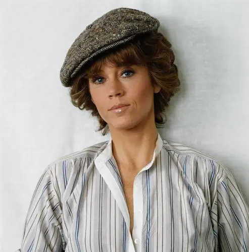 Jane Fonda Women's Colored T-Shirt - idPoster.com