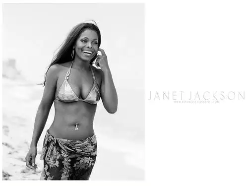 Janet Jackson White T-Shirt - idPoster.com