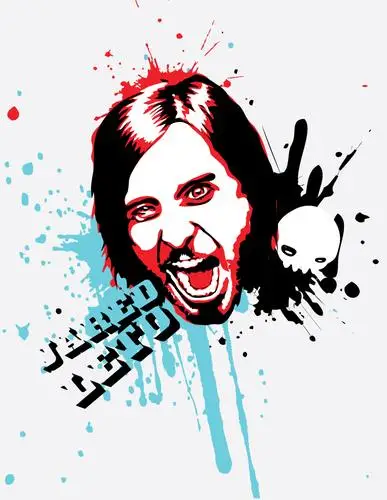 Jared Leto Men's Colored T-Shirt - idPoster.com