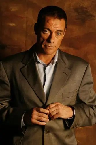 Jean-Claude Van Damme Men's Colored  Long Sleeve T-Shirt - idPoster.com