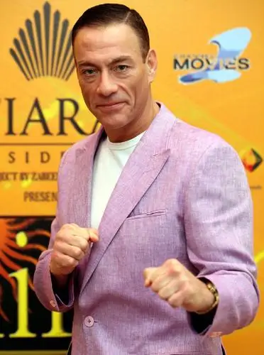 Jean-Claude Van Damme White T-Shirt - idPoster.com