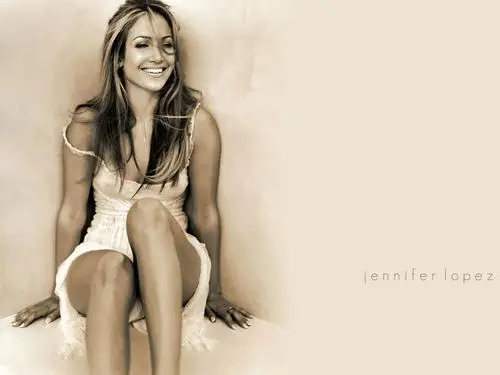 Jennifer Lopez White Tank-Top - idPoster.com