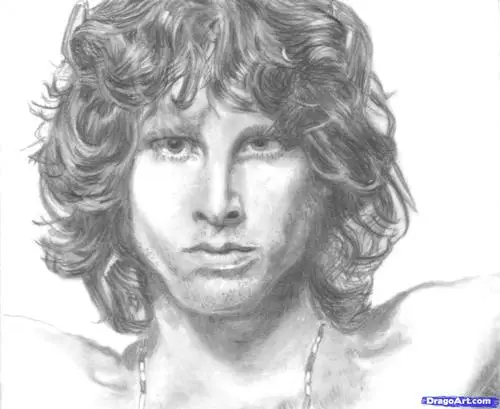 Jim Morrison White Tank-Top - idPoster.com
