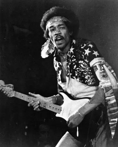 Jimi Hendrix Fridge Magnet picture 283071