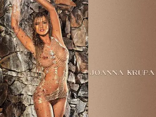 Joanna Krupa White Tank-Top - idPoster.com