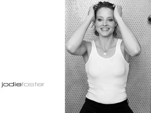 Jodie Foster White Tank-Top - idPoster.com