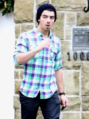 Joe Jonas Women's Colored  Long Sleeve T-Shirt - idPoster.com