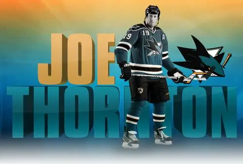 Joe Thornton Men's Colored Hoodie - idPoster.com