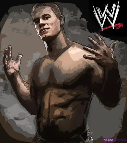 John Cena White T-Shirt - idPoster.com