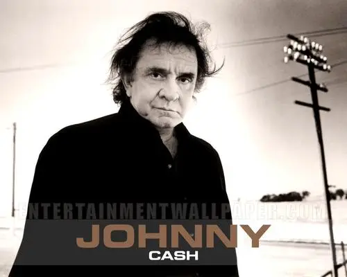 Johnny Cash White T-Shirt - idPoster.com