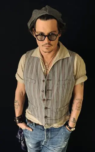 Johnny Depp Protected Face mask - idPoster.com