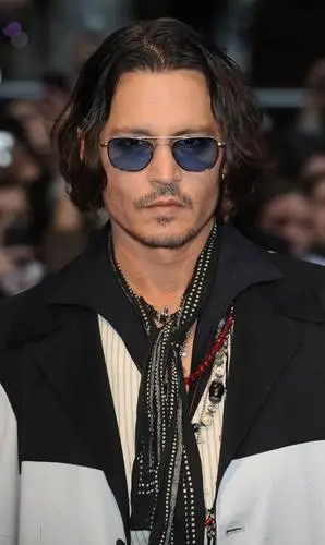Johnny Depp White Tank-Top - idPoster.com