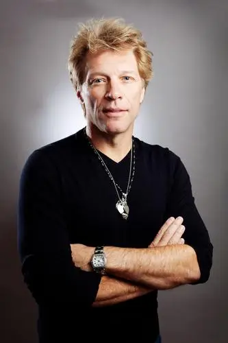 Jon Bon Jovi White T-Shirt - idPoster.com
