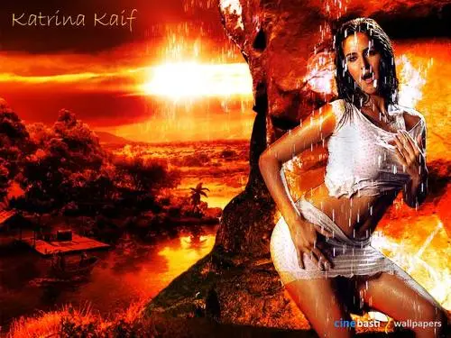 Katrina Kaif White Tank-Top - idPoster.com