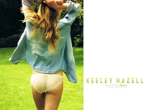 Keeley Hazell White T-Shirt - idPoster.com
