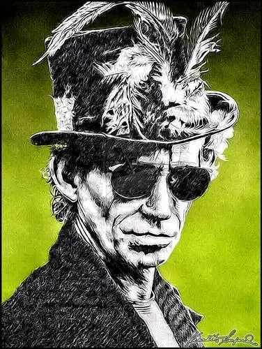 Keith Richards Computer MousePad picture 154256