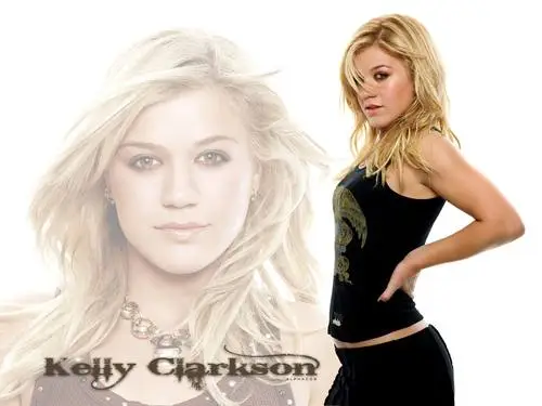 Kelly Clarkson White T-Shirt - idPoster.com