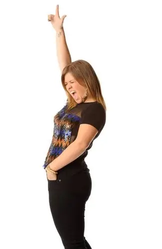 Kelly Clarkson White T-Shirt - idPoster.com